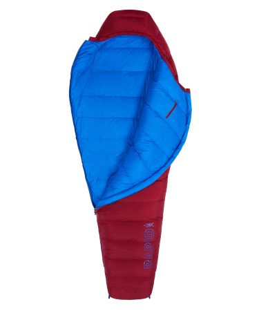 Спальный мешок Red Fox Rapid Long -20 пуховый красный/синий