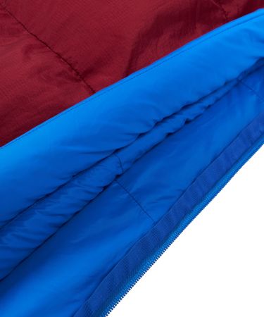 Спальный мешок Red Fox Rapid Long -20 пуховый красный/синий