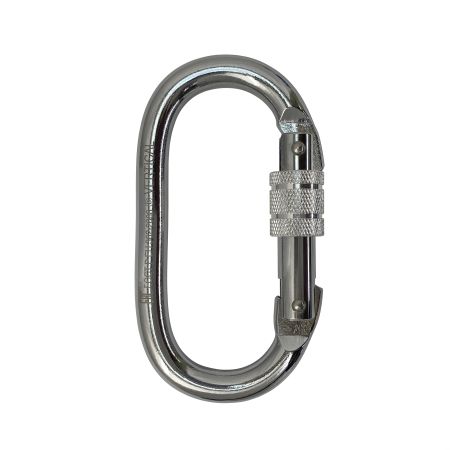  Карабин Вертикаль овал сталь ver 0208 в Ставрополе  