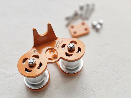  Ролик GURU Treck V2 для навесной переправы оранжевый в Ставрополе  