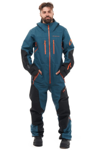 Комбинезон сноубордический Dragonfly SuperLight 3L Man Dark Ocean-Orange 2024 в Ставрополе