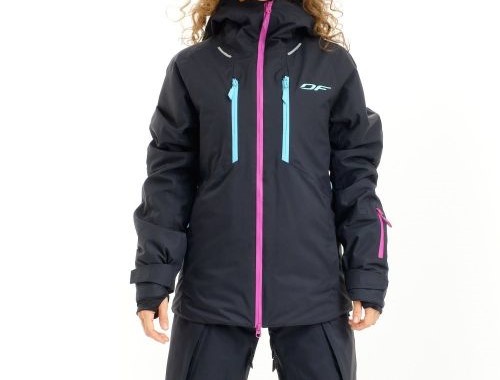 Куртка горнолыжная Dragonfly утепленная Gravity Premium Woman Black-Pink в Ставрополе