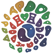  Комплект зацепок скалолазных Венто (50шт) в Ставрополе  