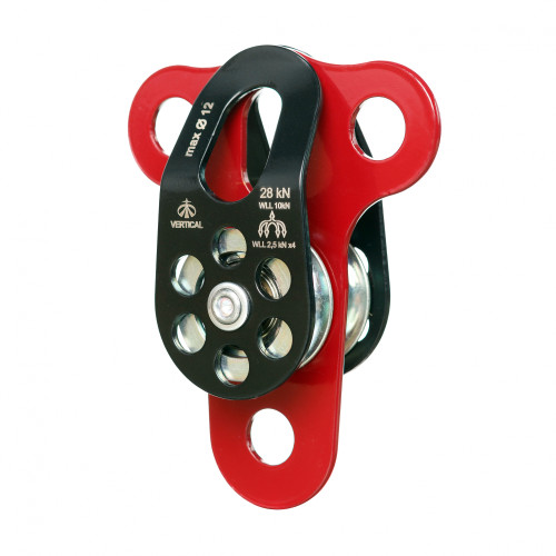  Блок-ролик Вертикаль двойной сталь с подшипником Про в Ставрополе  