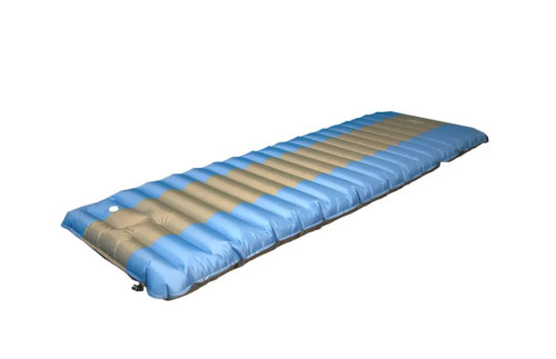Матрас Следопыт кемпинговый надувной с насосом,190x60x12cм,PF-KS-12 синий
