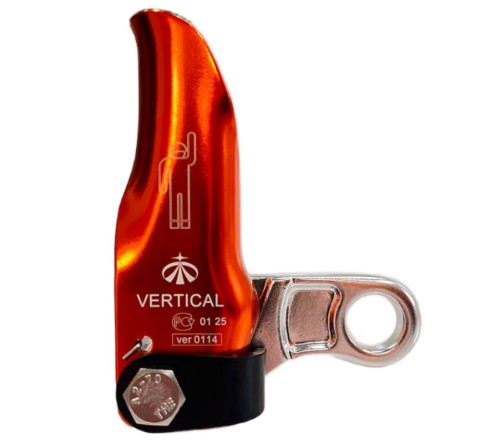  Зажим Вертикаль для двойной веревки оранжевый в Ставрополе  
