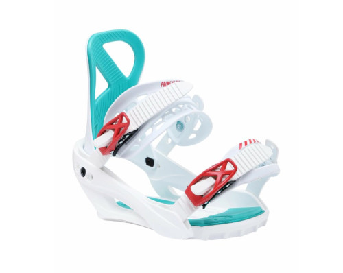 Крепление сноубордическое Prime-Fun-F1 White/Green 5
