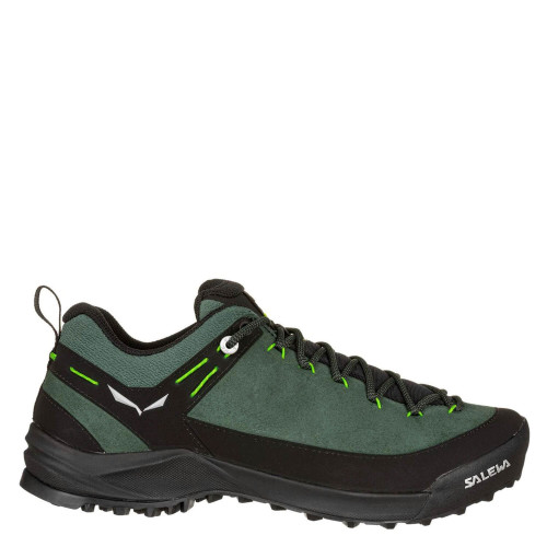 Купить ботинки salewa ms wildfire leather raw green/black в Ставрополе