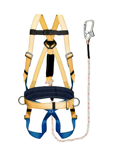  Удерживающая страховочная привязь УСП-2Ж+Строп аВ (канат) в Ставрополе  