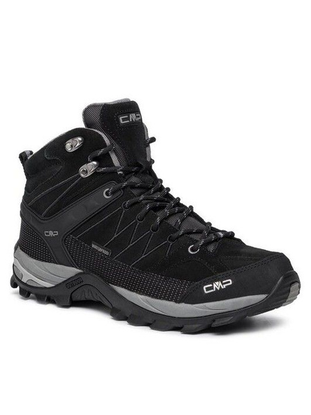 Купить полуботинки cmp rigel mid trekking shoe wp черный в Ставрополе