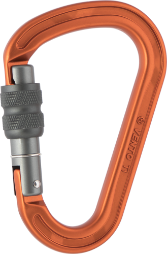  Карабин Венто Titanium с муфтой кейлок оранжевый в Ставрополе  