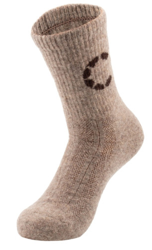 Купить Носки Следопыт Organic wool socks YAK,natural brown в Ставрополе