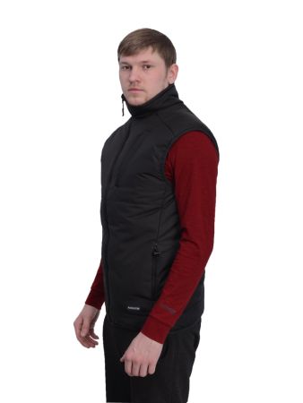 Жилет утепленный "Сайга" (черный)