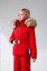 Куртка горнолыжная Poivre Blanc с иск.мехом W21-1003-JRGL/A красный в Ставрополе