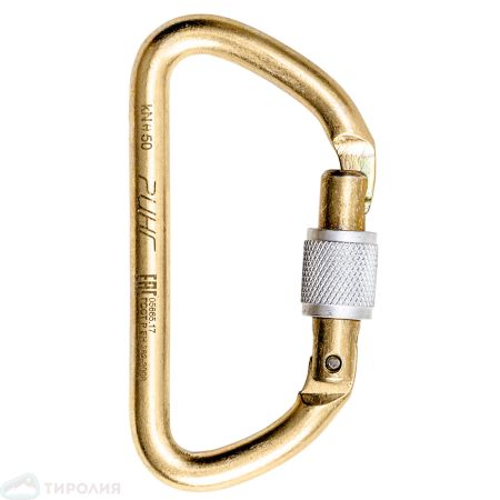  Карабины Ринг сталь трапеция (keylock) 5000 (10шт) в Ставрополе  