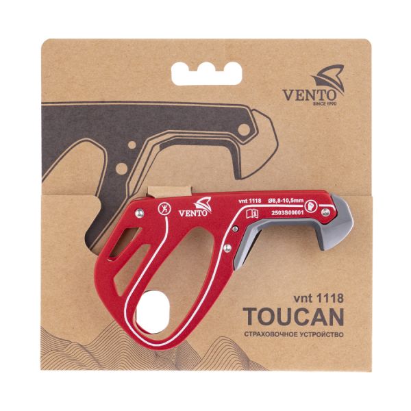  Страховочное устройство Венто "Toucan" красный в Ставрополе  