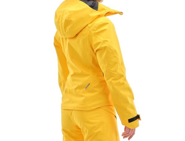 Куртка горнолыжная Dragonfly утепленная Gravity Premium Woman Yellow-Dark в Ставрополе