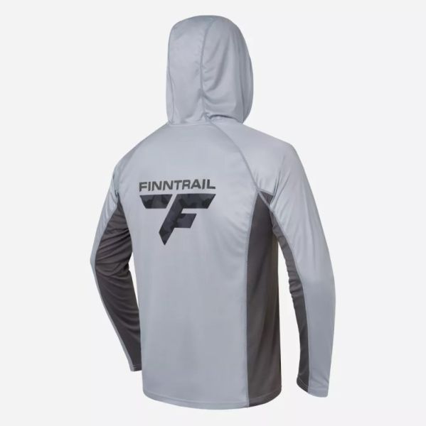 Лонгслив Finntrail мужской Wave Big Logo 6614 Grey в Ставрополе