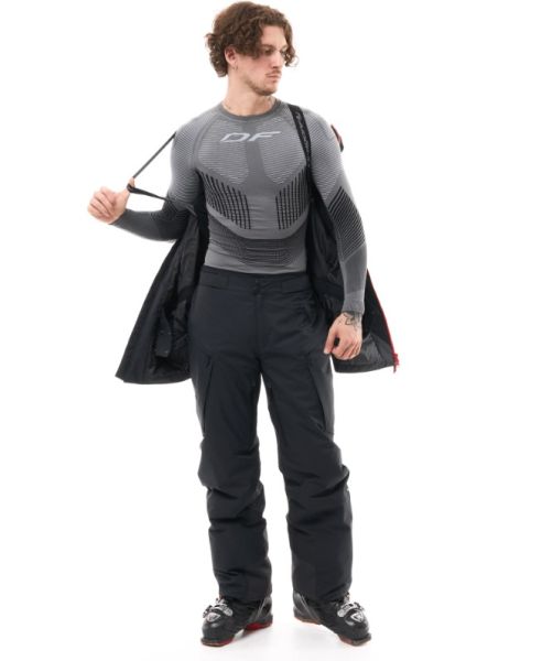 Куртка горнолыжная Dragonfly утепленная Gravity Man Black-Red в Ставрополе