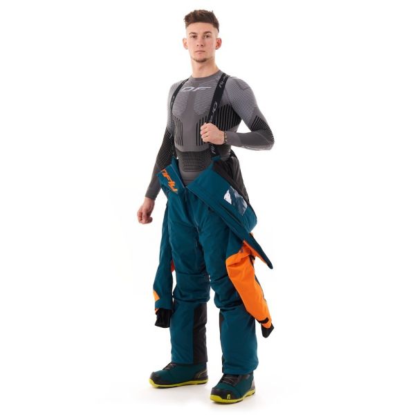Комбинезон сноубордический Dragonfly Gravity Premium MAN Dark Ocean-Orange 2023 в Ставрополе