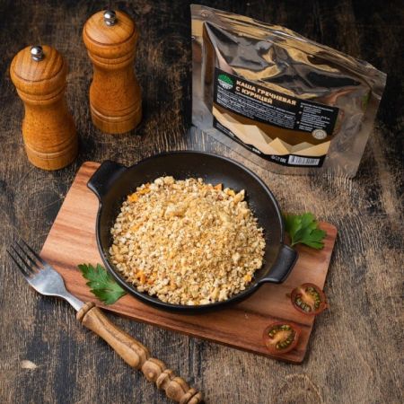Сублимированный продукт с мясом птицы "Каша гречневая с курицей"