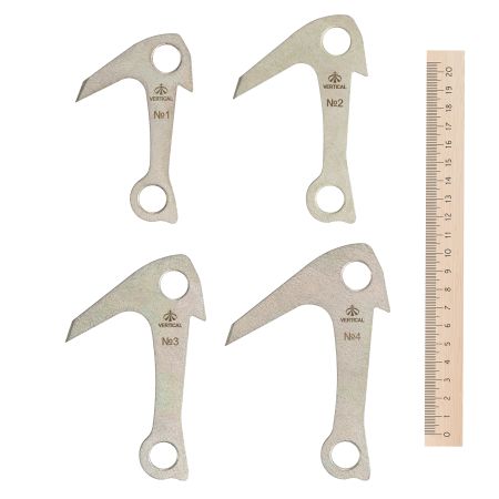  Крюк Вертикаль якорный №2 115мм. в Ставрополе  