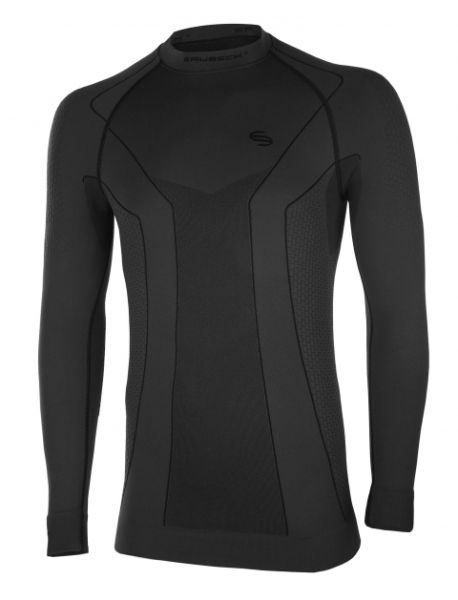 Футболка Brubeck Extreme Thermo LS1529М черный в Ставрополе