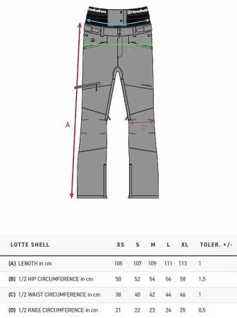 Штаны сноубордические Lotte Pants black HORSEFEATHERS в Ставрополе