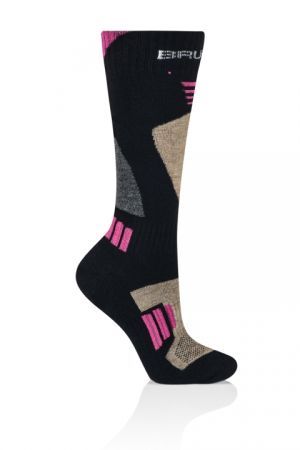 Купить Носки Brubeck Ski Forse W черный/розовый 