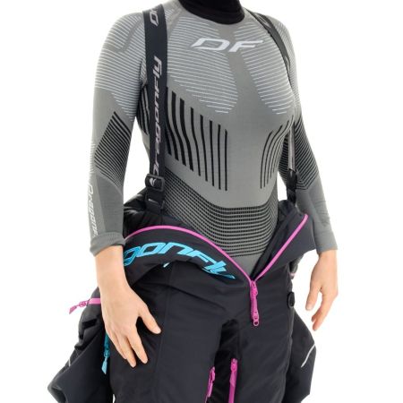 Комбинезон сноубордический Dragonfly Premium Woman Black-Pink 2023 в Ставрополе