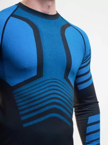 Комплект термобелья X-Line Sport мужской черный с синим NEW в Ставрополе