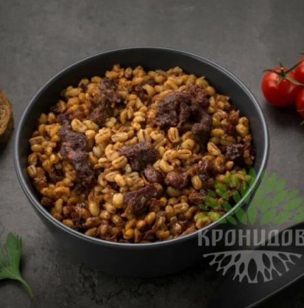 Консервы мясорастительные стерилизованные "Каша перловая с говядиной"