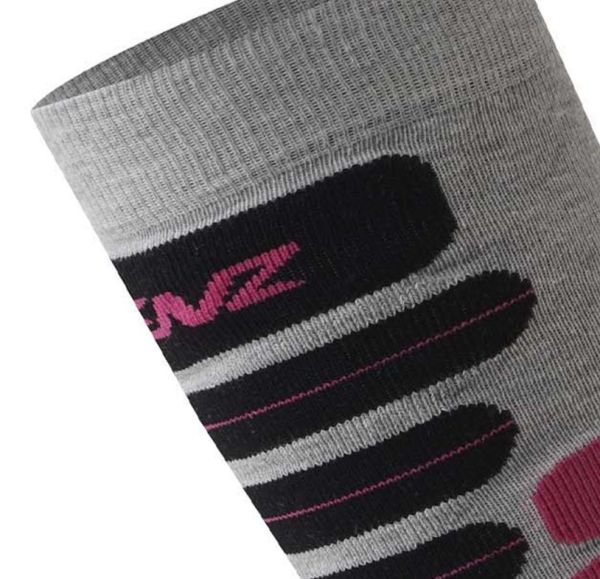 Купить Носки LENZ Skiing 2.0 Light Grey/Pink в Ставрополе