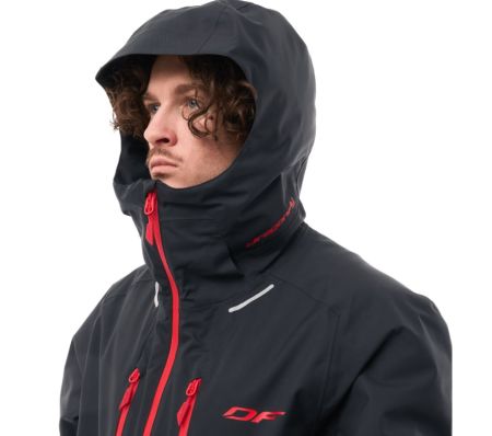 Куртка горнолыжная Dragonfly утепленная Gravity Man Black-Red в Ставрополе