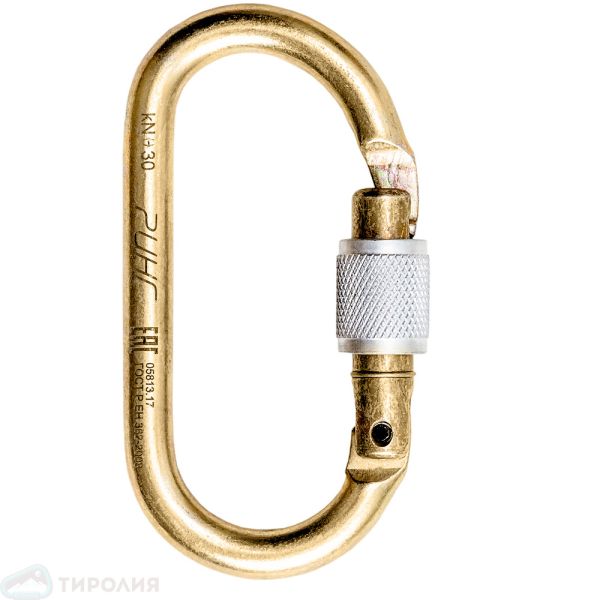  Карабины Ринг сталь овал (keylock) 3000 (10шт) в Ставрополе  