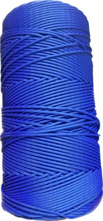  Шнур ПА плетеный 16-ти пр.с ПА серд.d 3мм зеленый,синий в Ставрополе  