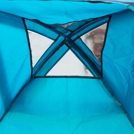 Палатка душ-туалет Следопыт 160х160х200см,цв.waterfall PF-TSS-11