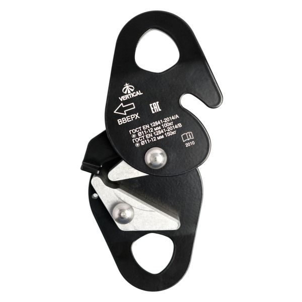  Зажим Вертикаль страховочный черный в Ставрополе  