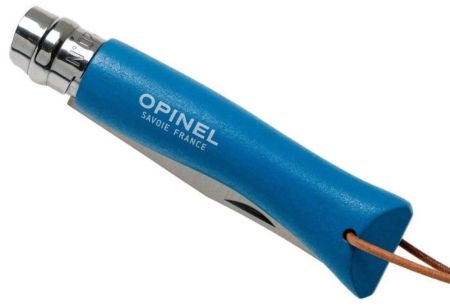 Нож Opinel №7, н/с голубой 002206