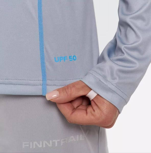 Лонгслив Finntrail женский Venus Hood W 6621 LightBlue в Ставрополе