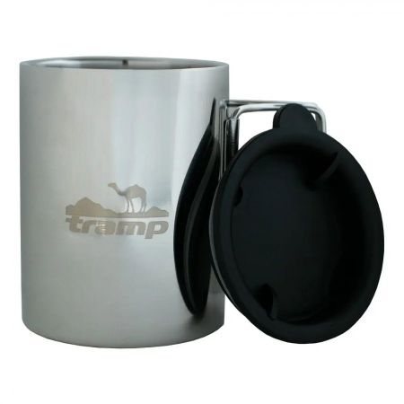Термокружка Tramp со складными ручками и поилкой 400 мл TRC-137