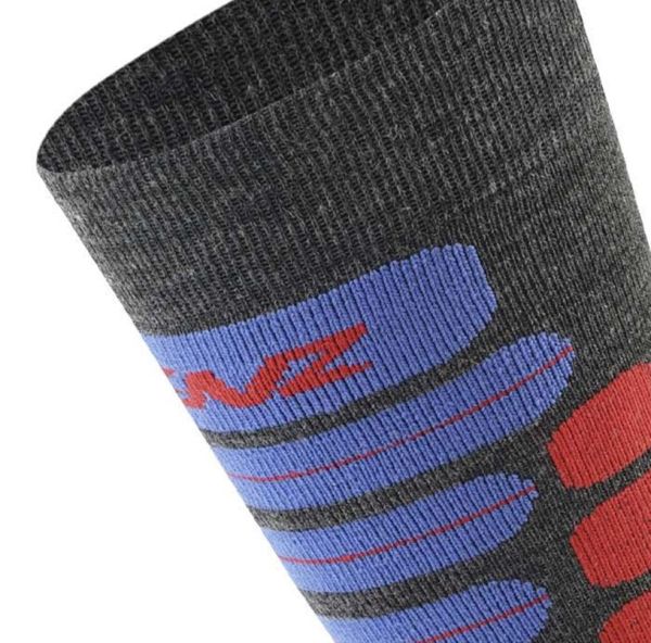 Купить Носки LENZ Skiing Kids Grey/Red/Blue в Ставрополе