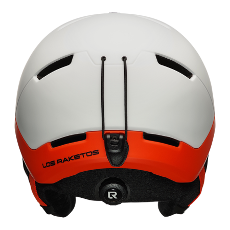 Шлем Los Raketos Flood White-Orange