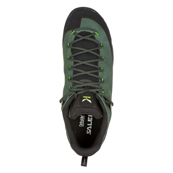 Купить ботинки salewa ms wildfire leather raw green/black в Ставрополе
