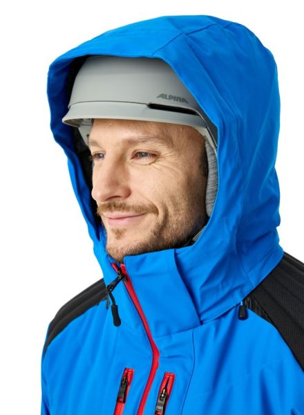 Куртка горнолыжная Phenix Traction с капюшоном BL в Ставрополе