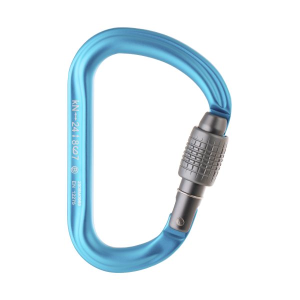  Карабин Венто Большой с резьбовой муфтой синий в Ставрополе  