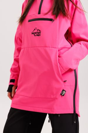 Анорак сноубордический MountainMan Barbie розовый неон в Ставрополе