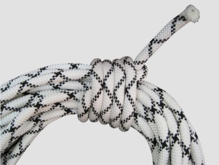  Веревка Шнур статика д.10 мм.48 пр.аб белый в Ставрополе  