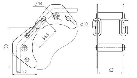  Комплект роликов Вертикаль для перегиба в Ставрополе  