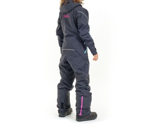 Комбинезон сноубордический Dragonfly Premium Woman Black-Pink 2023 в Ставрополе